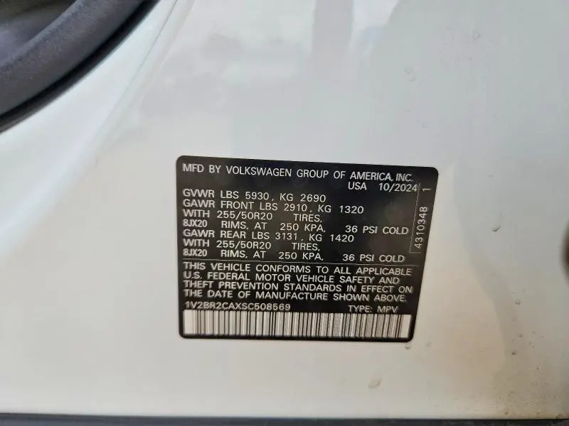 2025 VOLKSWAGEN ATLAS SEL  