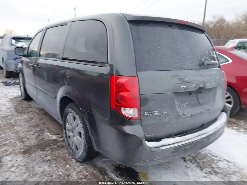 2016 DODGE GRAND CARAVAN SE