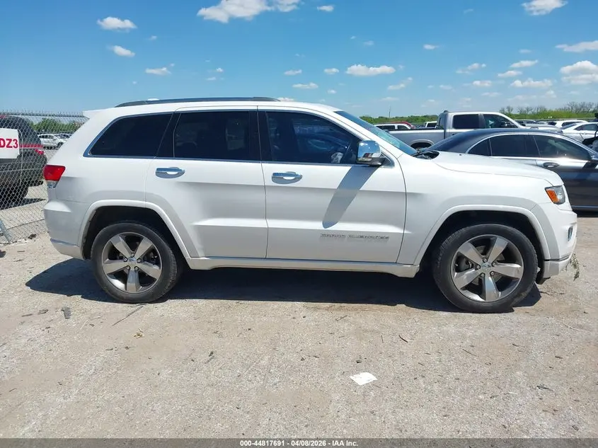 2016 JEEP GRAND CHEROKEE OVERLAND