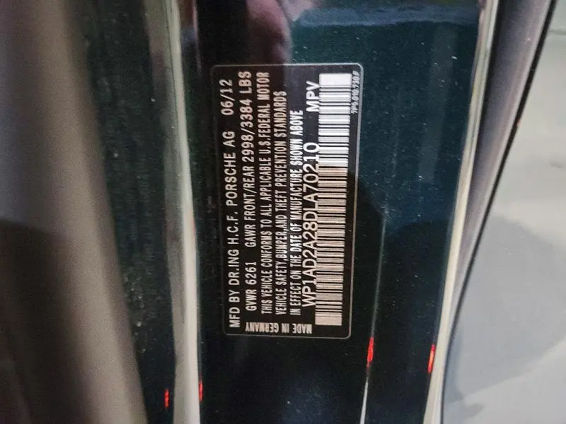 2013 PORSCHE CAYENNE GTS  