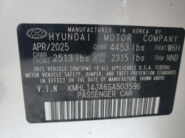 2025 HYUNDAI SONATA SEL  