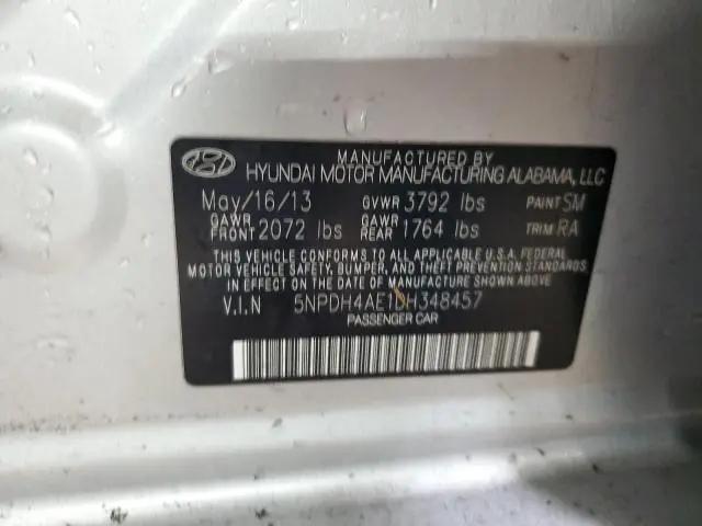 2013 HYUNDAI ELANTRA GLS  