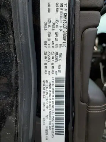 2014 JEEP GRAND CHEROKEE SUMMIT  