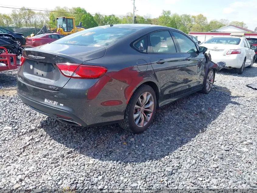 2016 CHRYSLER 200 S