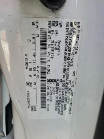 2014 FORD FOCUS SE  