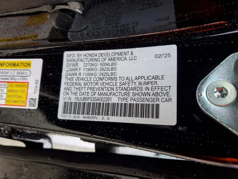 2025 ACURA TLX A-SPEC  