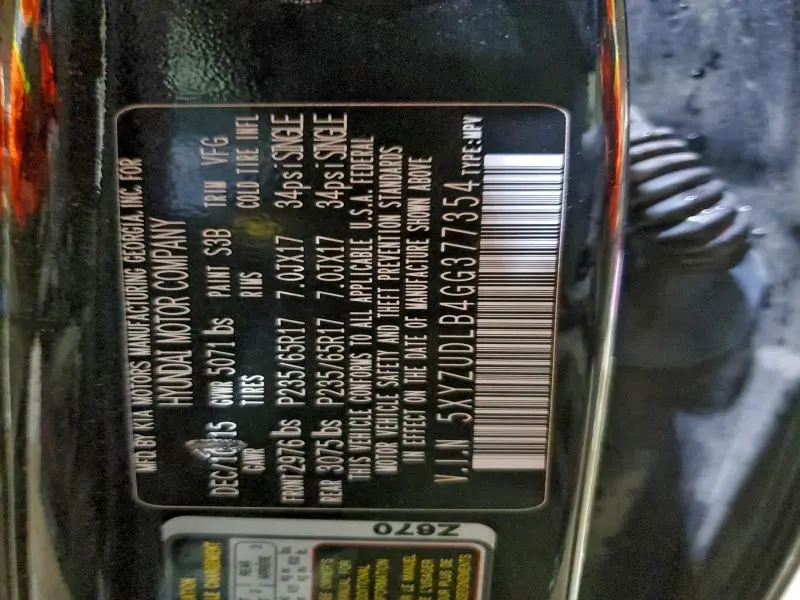 2016 HYUNDAI SANTA FE SPORT   