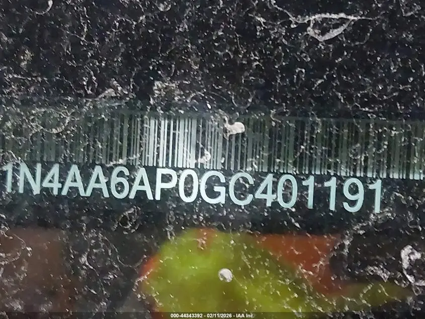 2016 NISSAN MAXIMA 3.5 PLATINUM