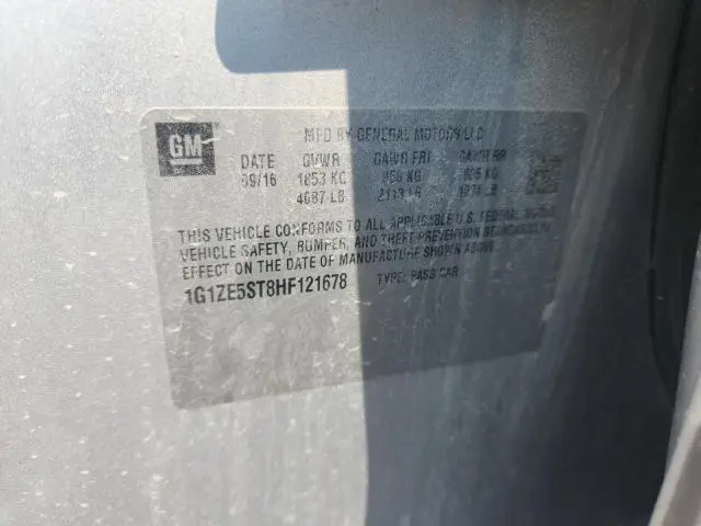 2017 CHEVROLET MALIBU LT  