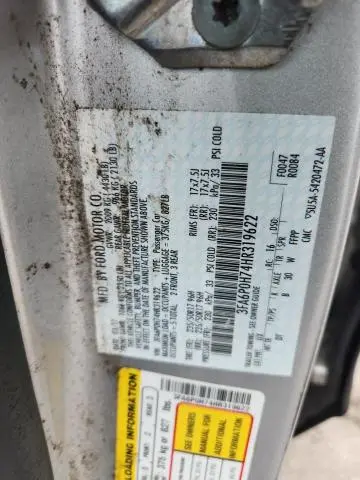 2017 FORD FUSION SE  