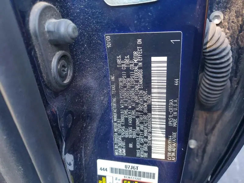 2010 TOYOTA TUNDRA GRADE  