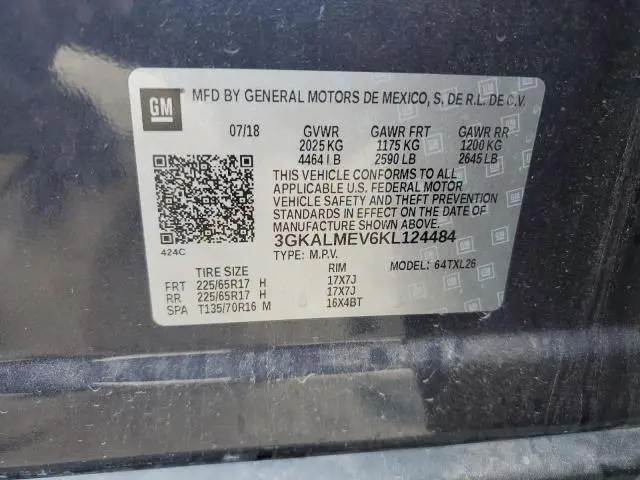 2019 GMC TERRAIN SLE  