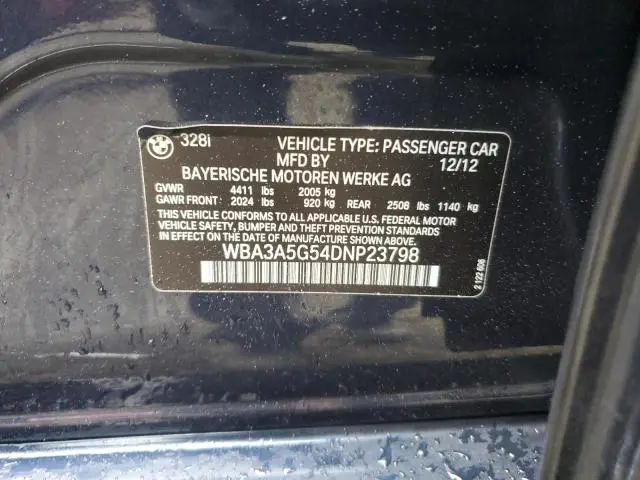 2013 BMW 328 I