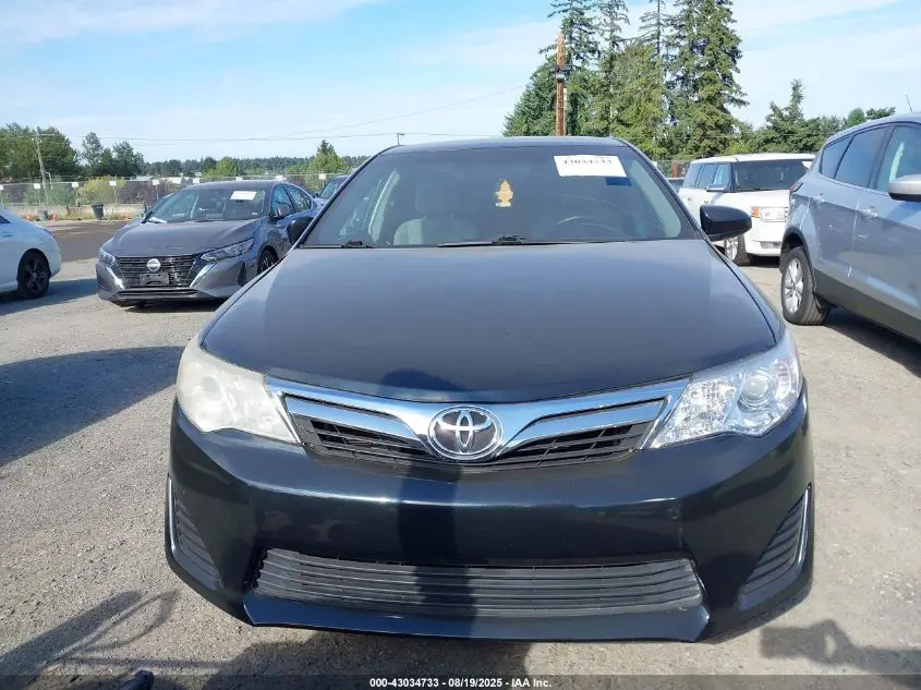 2012 TOYOTA CAMRY LE