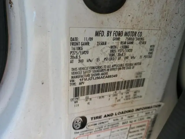 2010 FORD EXPEDITION EDDIE BAUER  