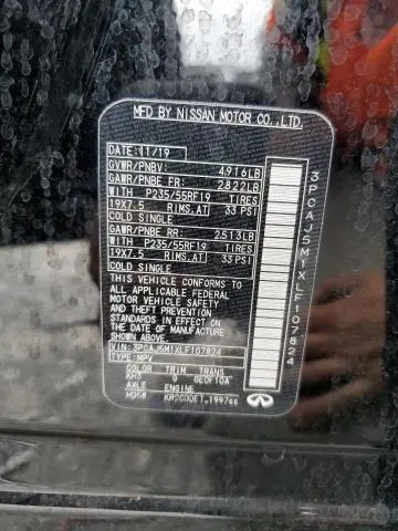 2020 INFINITI QX50 PURE  