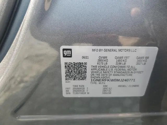 2021 CHEVROLET TRAVERSE LS  