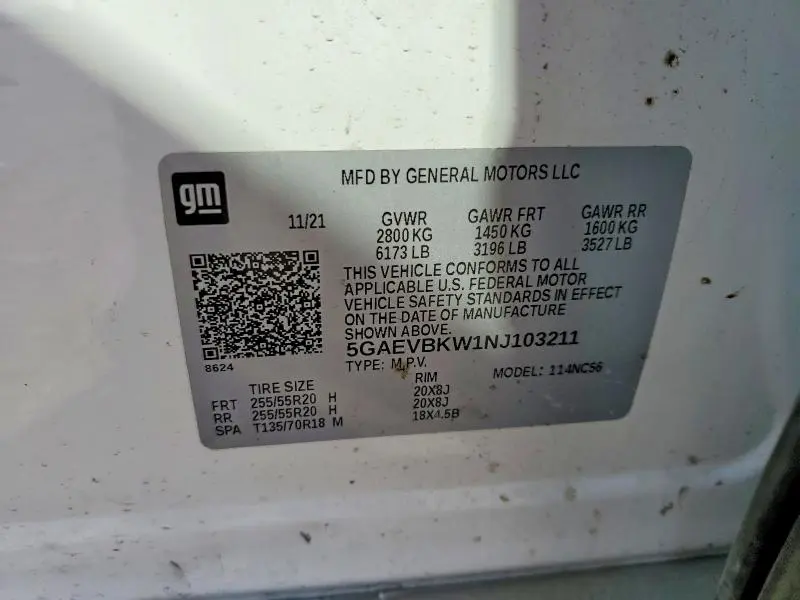 2022 BUICK ENCLAVE PREMIUM  