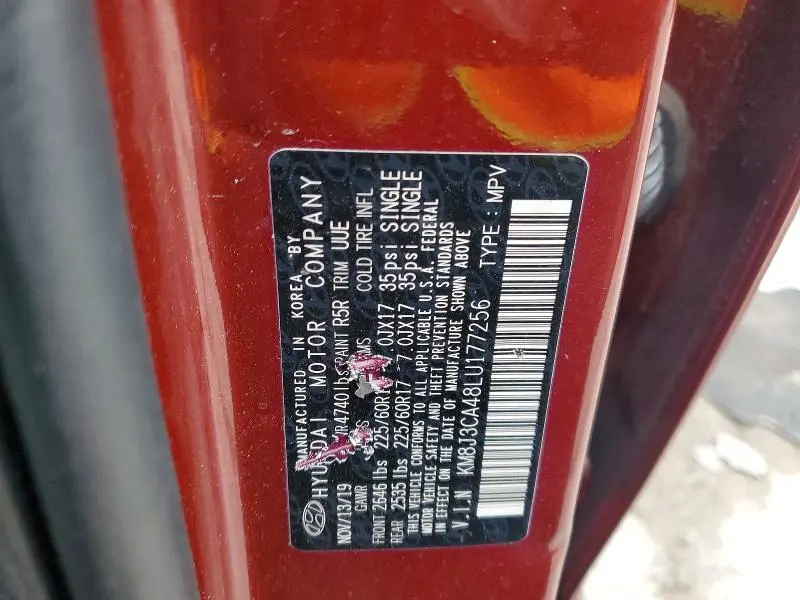 2020 HYUNDAI TUCSON VALUE  
