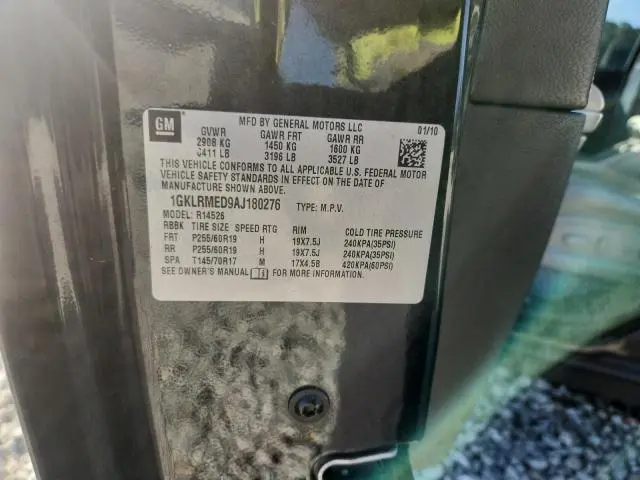 2010 GMC ACADIA SLT-1  