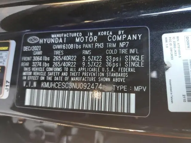 2022 GENESIS GV80 BASE  