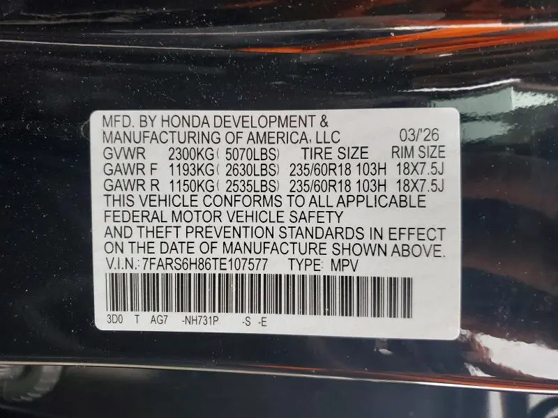 2026 HONDA CR-V SPORT-L  