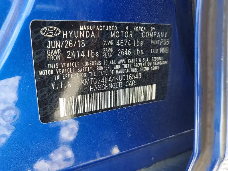 2019 GENESIS G70 SPORT  