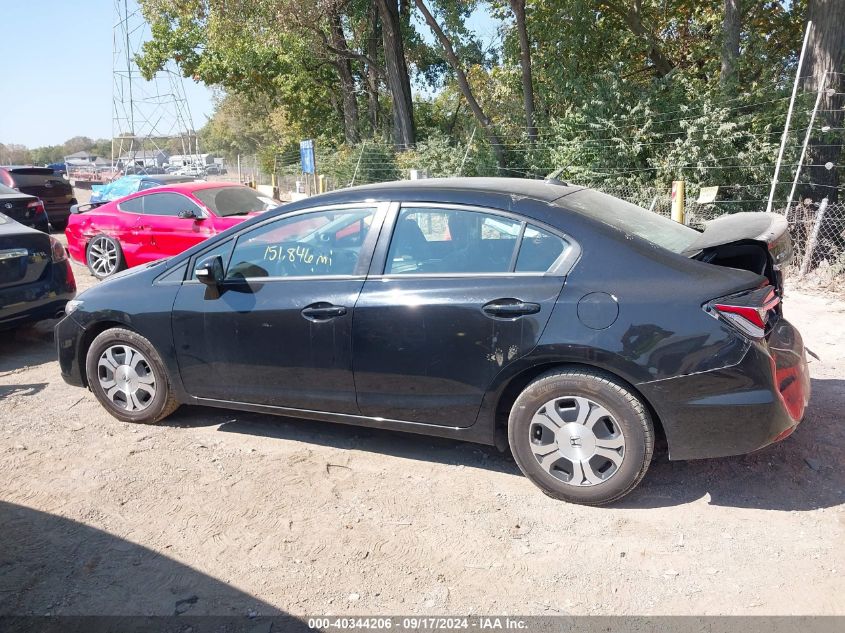 2013 HONDA CIVIC HYBRID  