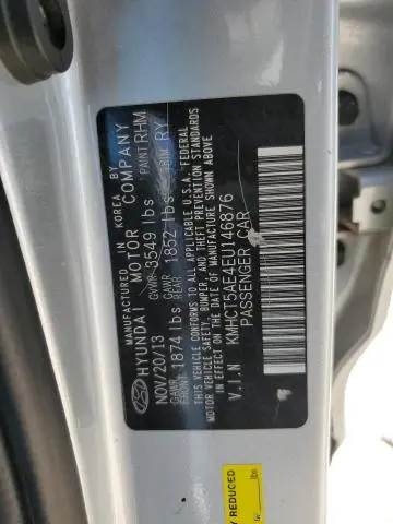 2014 HYUNDAI ACCENT GLS  