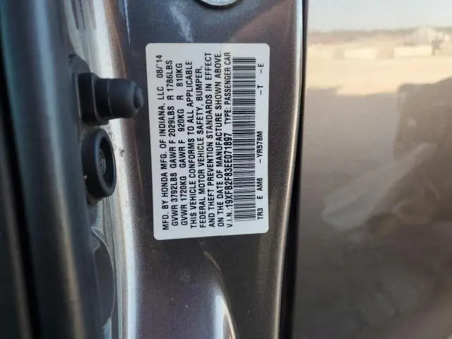 2014 HONDA CIVIC EX  