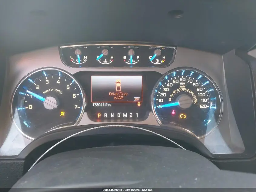 2013 FORD F-150 PLATINUM