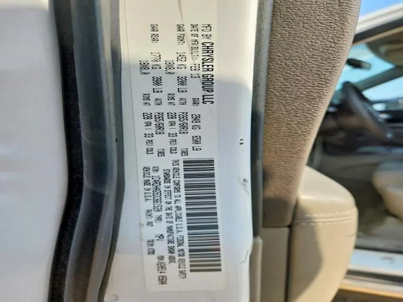 2013 DODGE DURANGO SXT  