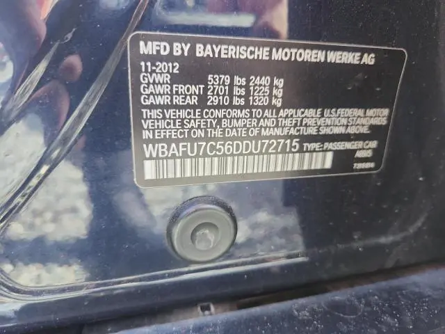 2013 BMW 535 XI  