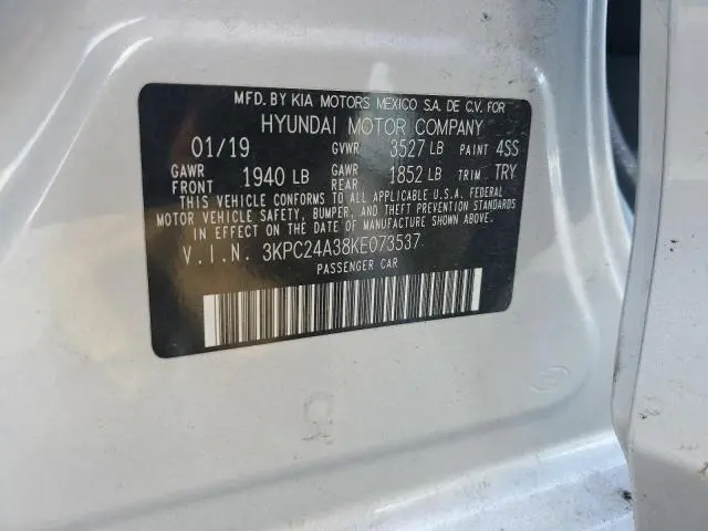 2019 HYUNDAI ACCENT SE