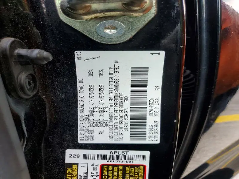 2015 TOYOTA TUNDRA 1794 EDITION  
