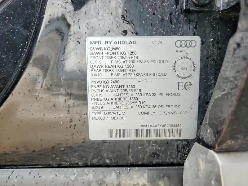 2024 AUDI Q5 KOMFORT 45  