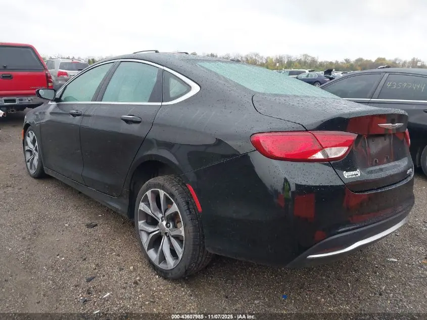 2015 CHRYSLER 200 C