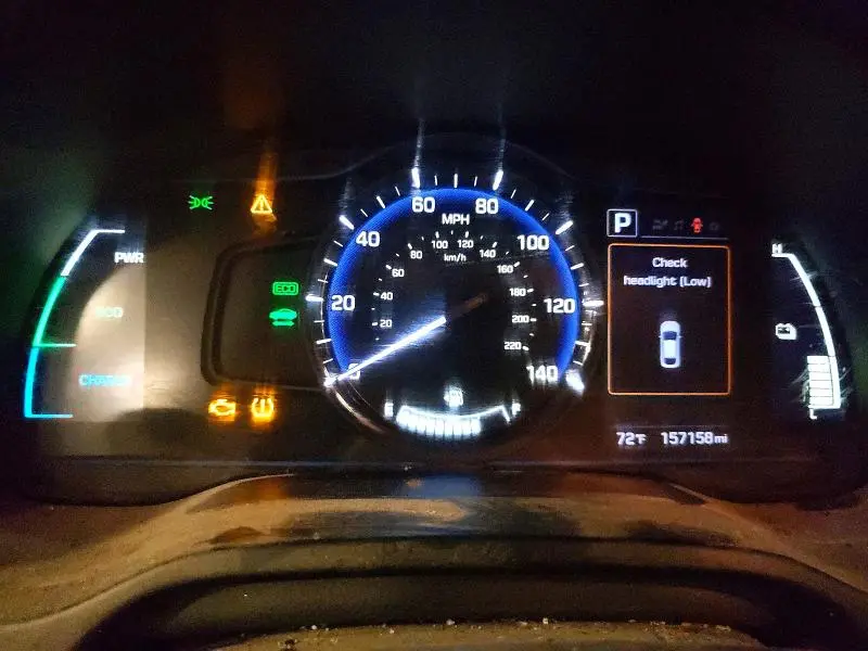 2019 HYUNDAI IONIQ BLUE  