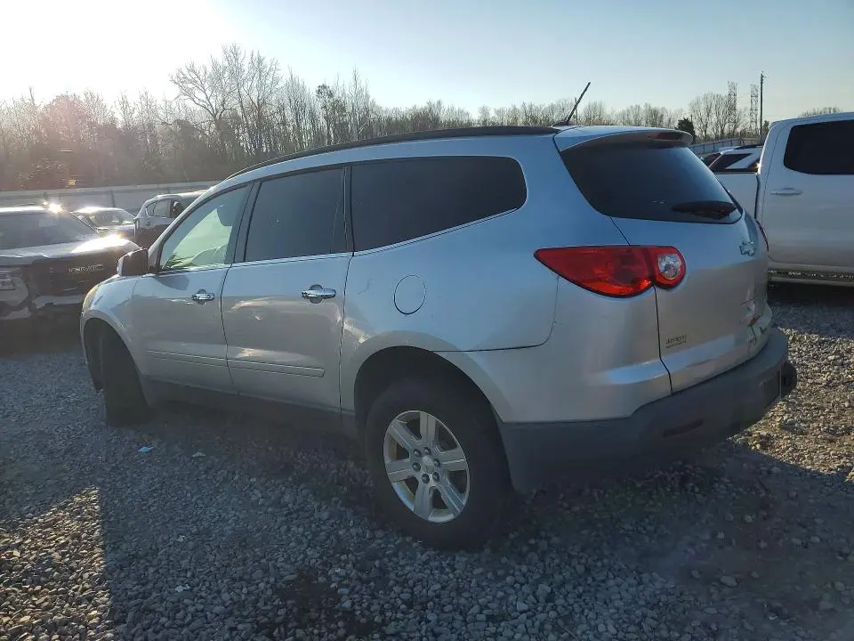 2012 CHEVROLET TRAVERSE LT  