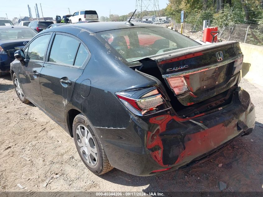 2013 HONDA CIVIC HYBRID  