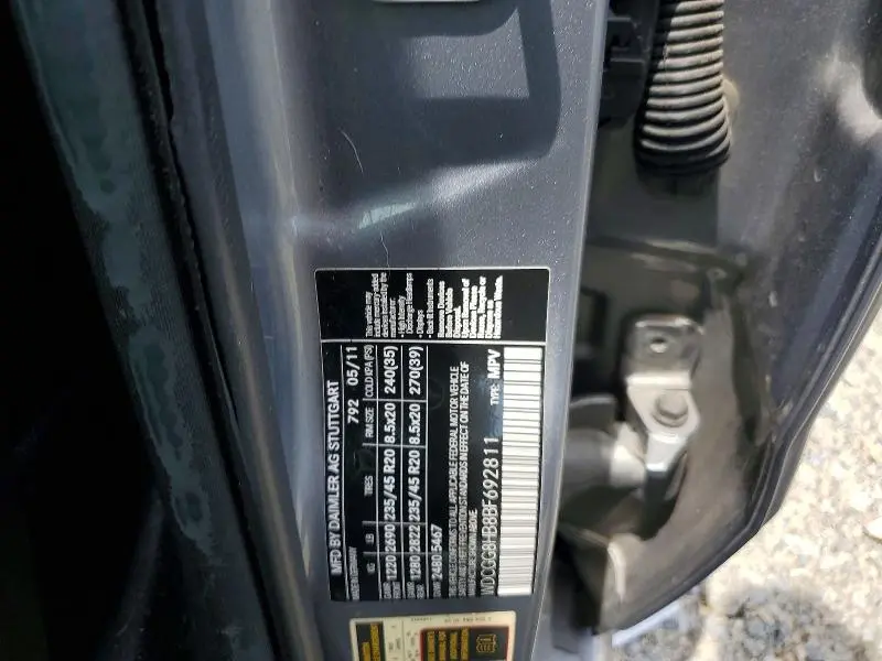 2011 MERCEDES-BENZ GLK 350 4MATIC  