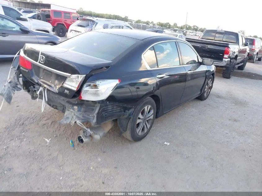 2015 HONDA ACCORD LX