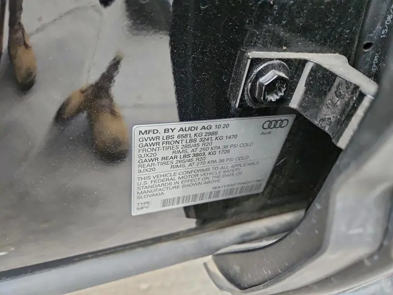 2021 AUDI Q7 PRESTIGE  