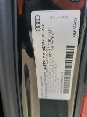 2017 AUDI A4 PREMIUM  