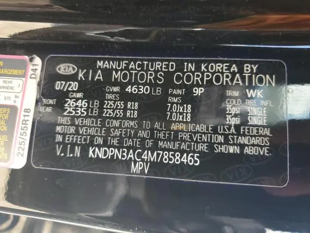 2021 KIA SPORTAGE EX  