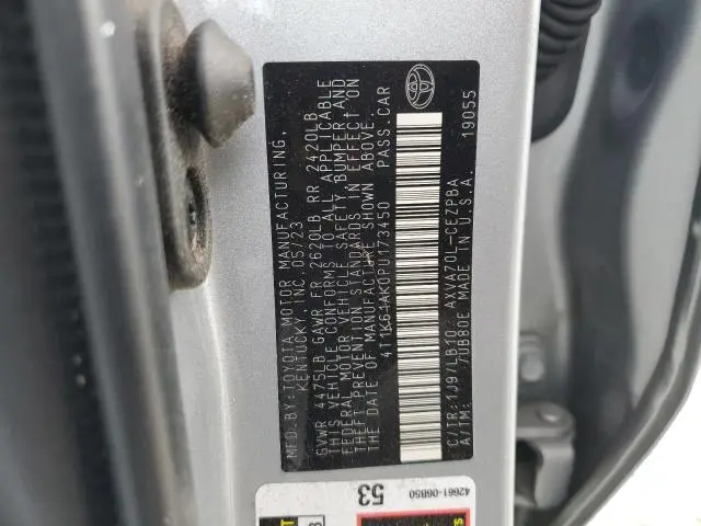 2023 TOYOTA CAMRY XSE