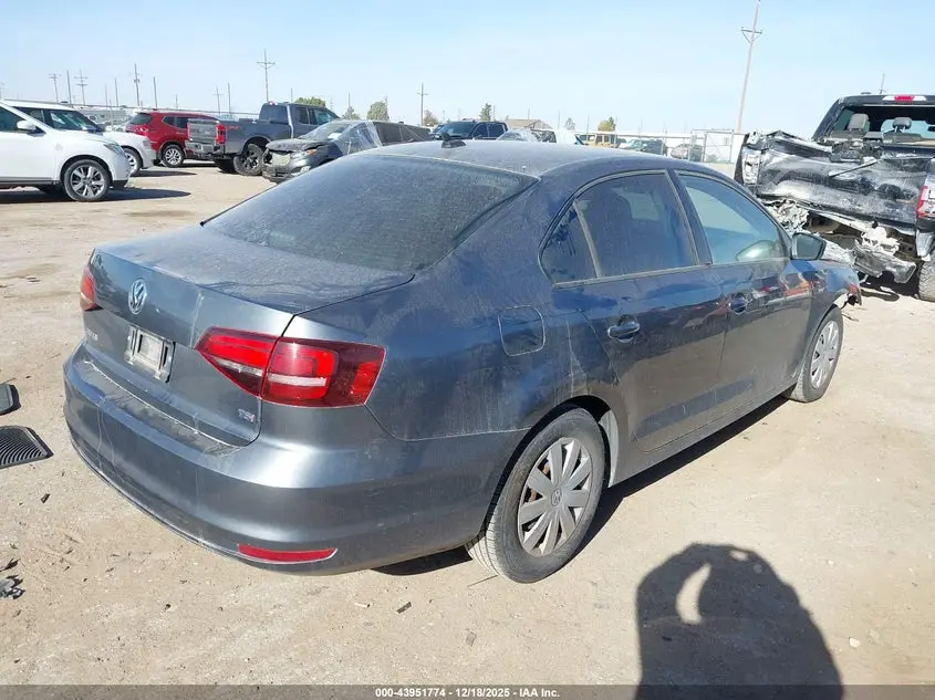 2016 VOLKSWAGEN JETTA 1.4T S
