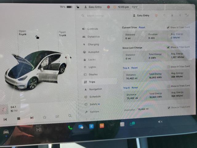 2021 TESLA MODEL Y 