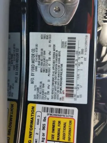 2023 FORD BRONCO SPORT BADLANDS  