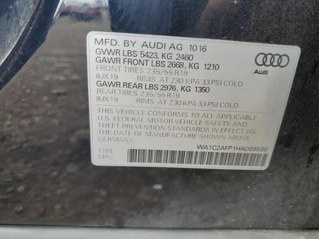 2017 AUDI Q5 PREMIUM
